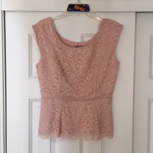 Pink Lace Blouse Forever 21